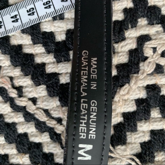 Vintage leopard print leather belt - Picture 5 of 8